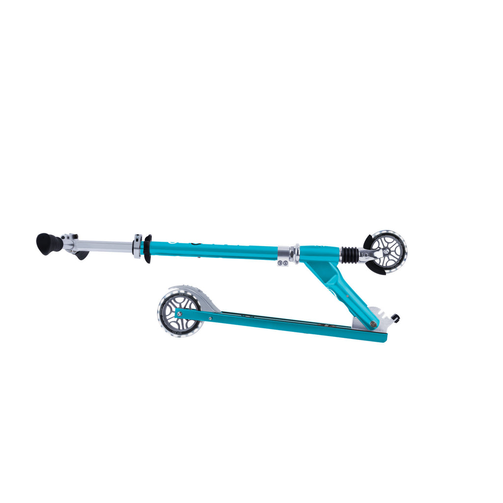 Globber-Flow-Element-Comfort-Scooter-Aqua-Side-View