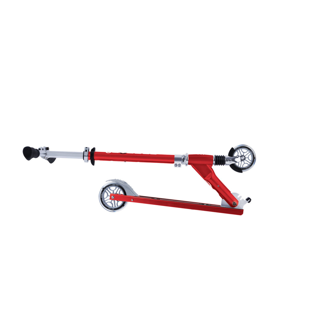 Globber-Flow-Element-Comfort-Scooter-Red-Side-View