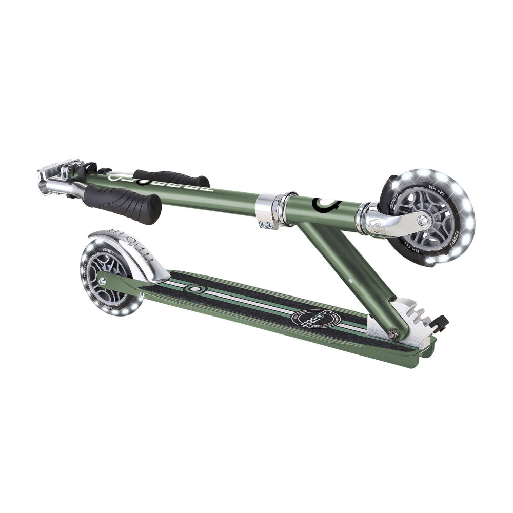 Globber-Flow-Element-Lights-Olive-Folded