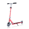 Globber-Flow-Element-Scooter-Showing-Kickstand-Down-Coral