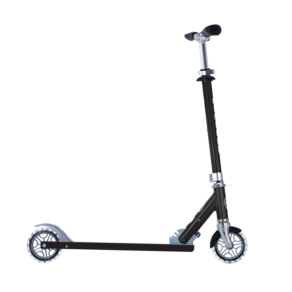 Globber-Flow-Element-Scooter-with-Lights-Black-Side-View