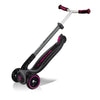 Globber-Master-Prime-3-Wheel-Kids-Scooter-Neon-Pink-Folded-View