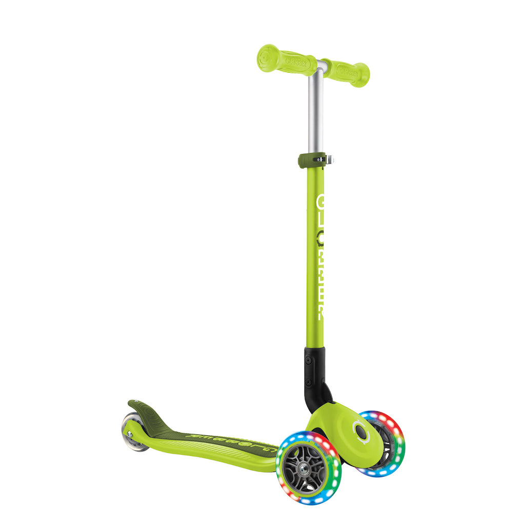 Globber-Primo-Foldable-Lights-Lime
