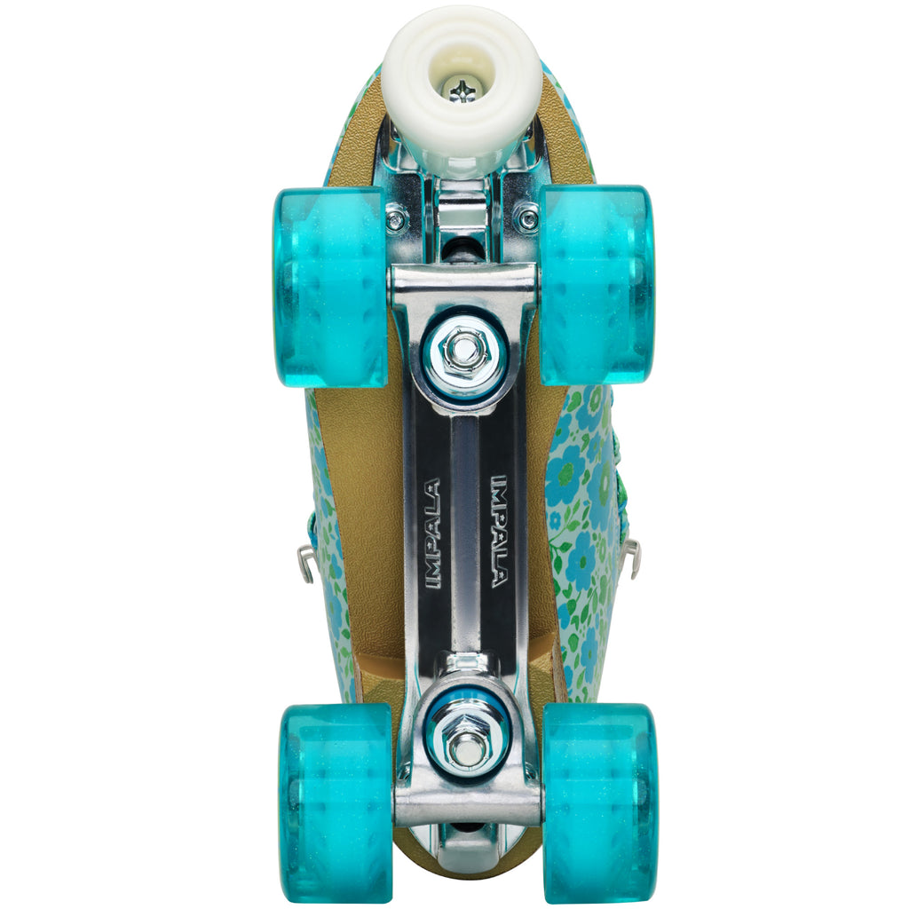 Impala-Roller-Skate-Ditsy-Blue-Base-View
