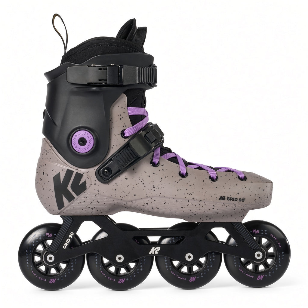 K2-Grid-90-Freeride-Skate-Grey-Purple-Side