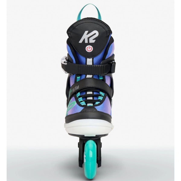 K2-Marlee-Beam-23-Kids-Adjustable-Inline-Skate-Front-View