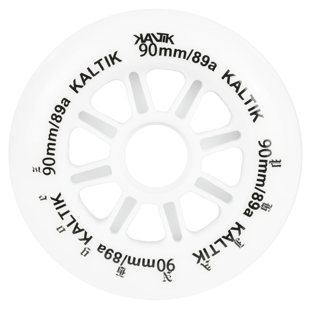 Kaltik-Phanjangoez-90mm-89a-Wheel-White-Front-View