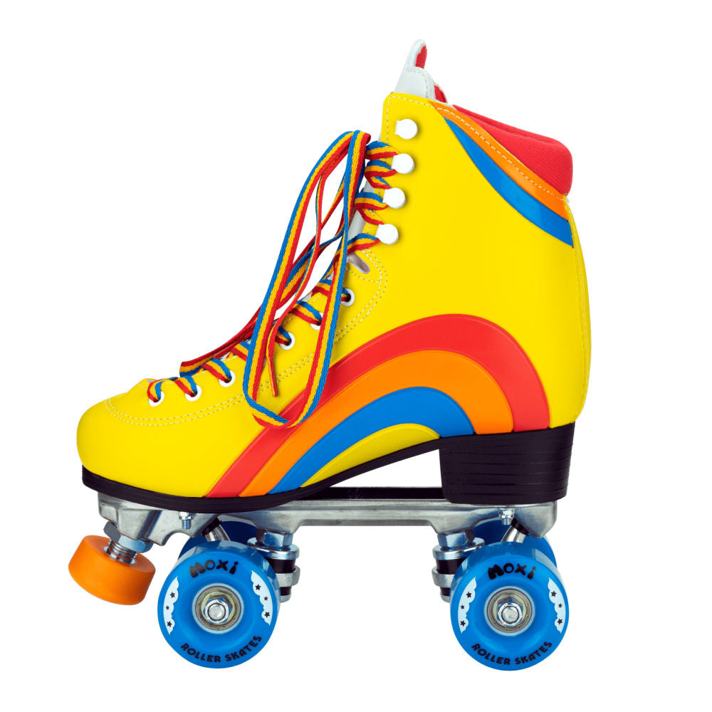 Moxi-Rainbow-Rider-Roller-Skate-Yellow-Side