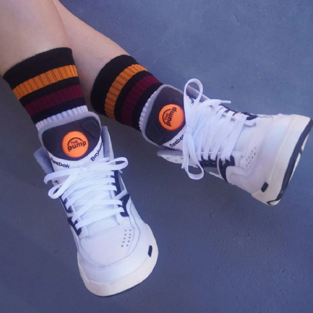 Old-School-Baby-Champ-Socks-Being-Worn
