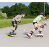 Rollerblade-APEX-Junior-Adjustable-Inline-Skate-Charcoal-Yellow-Lifestyle-View-1