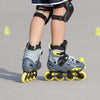 Rollerblade-APEX-Junior-Adjustable-Inline-Skate-Charcoal-Yellow-Lifestyle-View-2