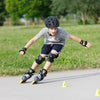 Rollerblade-APEX-Junior-Adjustable-Inline-Skate-Charcoal-Yellow-Lifestyle-View