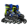 Rollerblade-Microblade-Junior-Adjustable-Inline-Skate-Black-Blue-Pair