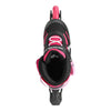Rollerblade-Microblade-Junior-Adjustable-Inline-Skate-Black-Pink-Top-View