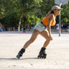 Rollerblade-RB-80-W-Inline-Skate-Black-Blue-Lifestyle-View-2