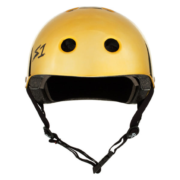 S-One-Lifer-Helmet-Gold-Mirror-Front