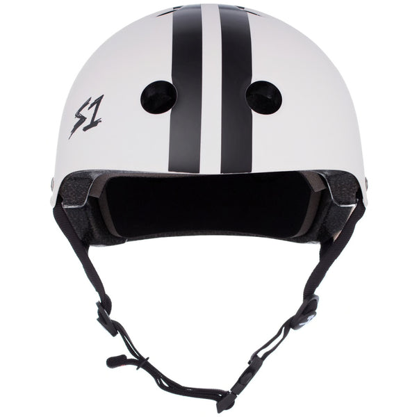 S-One-Lifer-Helmet-White-Black-Stripes-Front