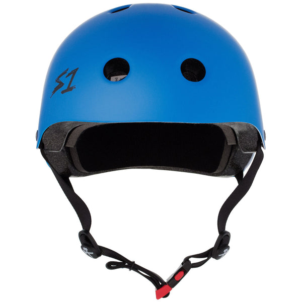 S-One-Mini-Lifer-Helmet-Matte-Cyan-Front