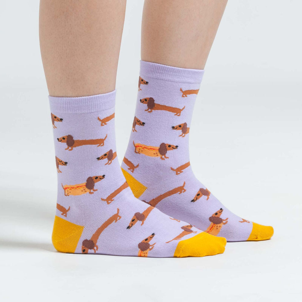 Sock-It-To-Me-Crew-Womens-Socks_-_Hot-Dogs-Legs