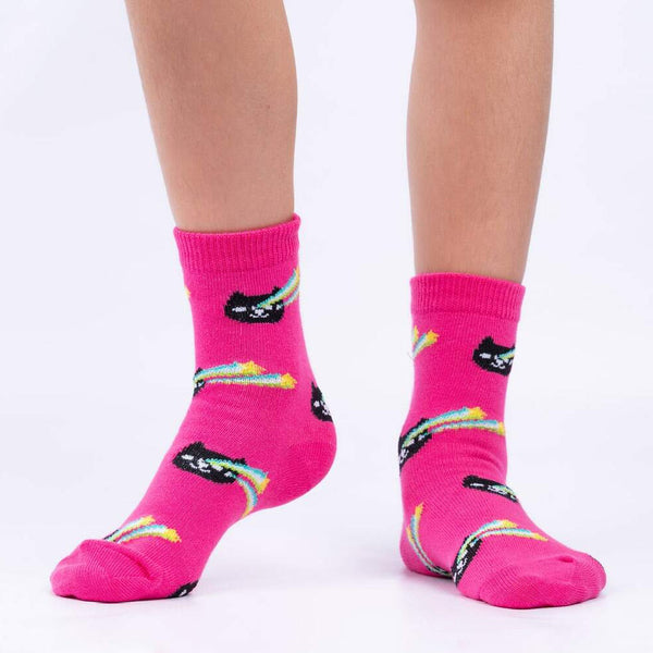 Sock-It-To-Me-Space-Cats-Junior-Crew-Socks-With-Legs-Front-On