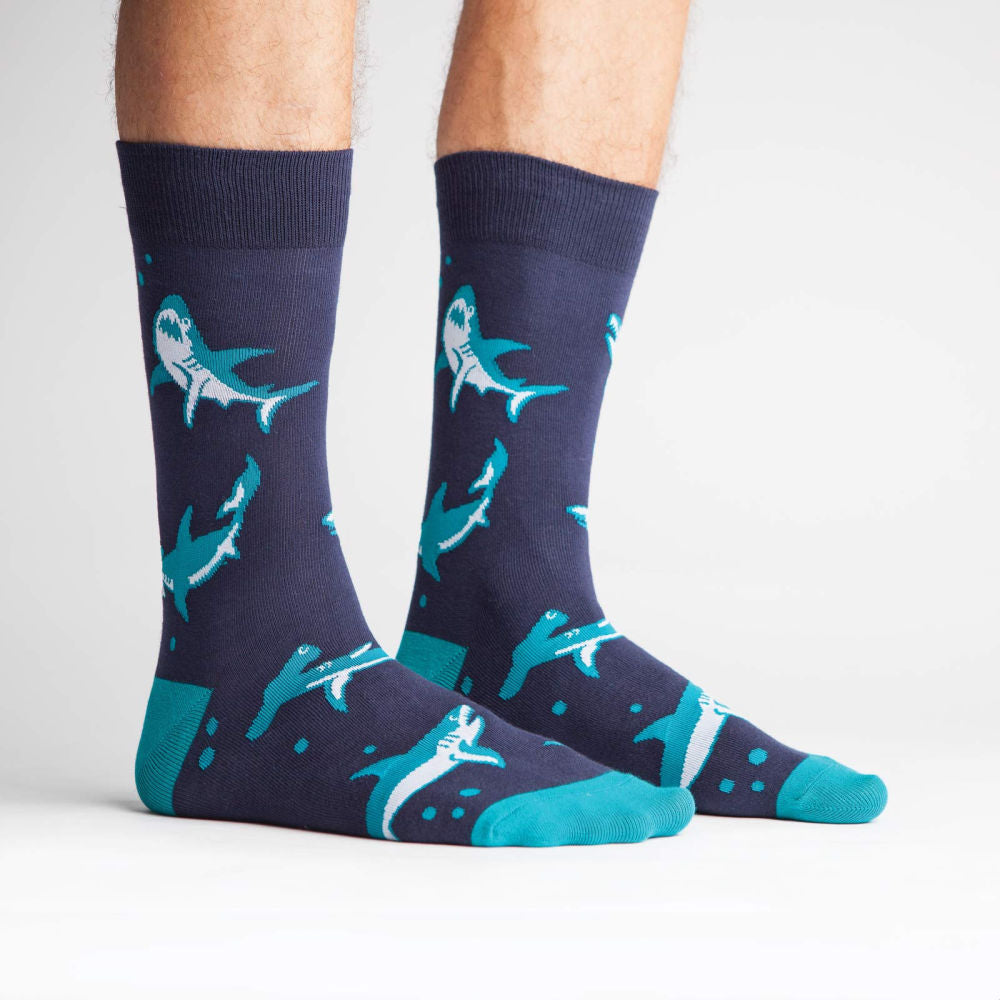 Sock-It-To-Me-men_s-crew-socks-Shark-Attack-legs