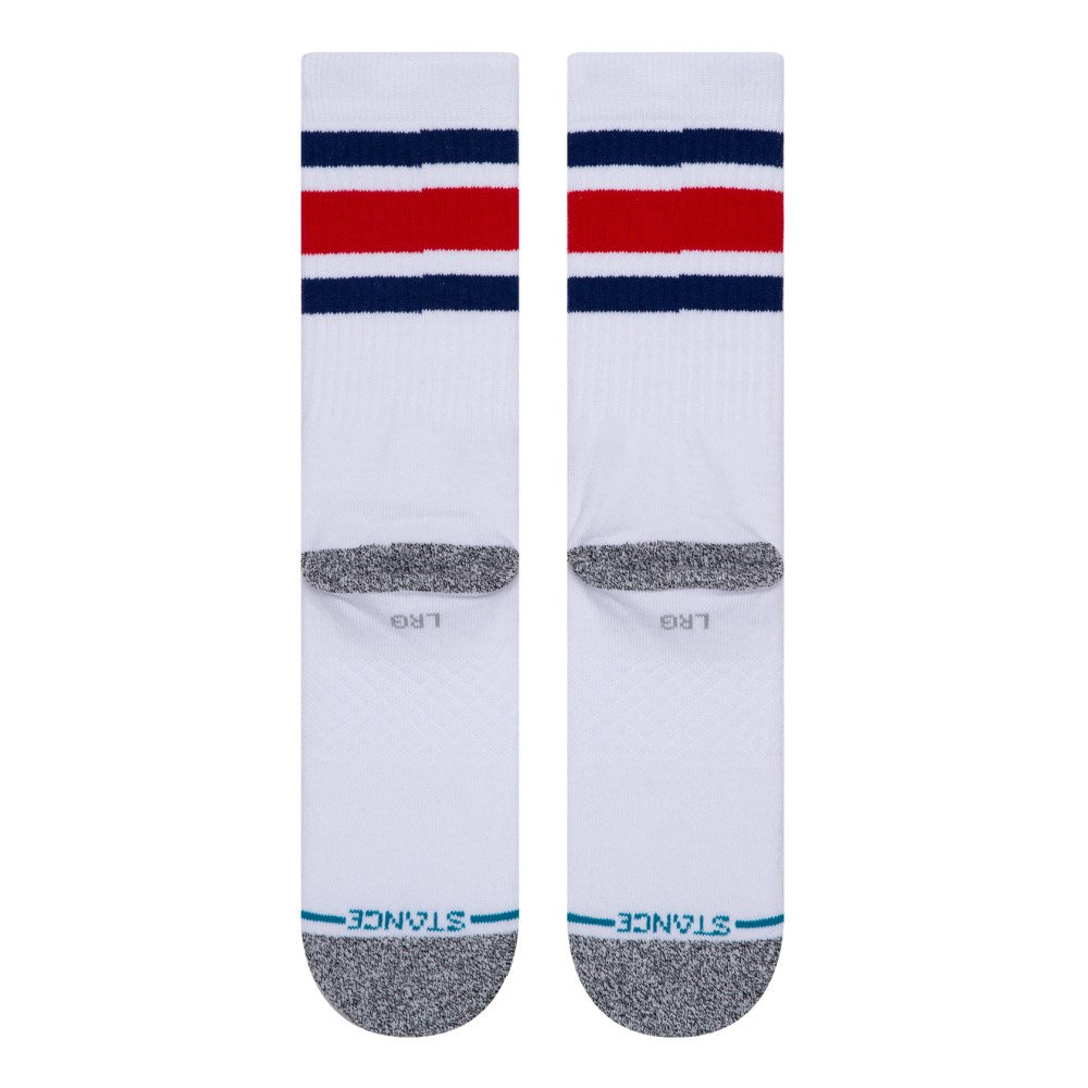 Stance-Boyd-St-Crew-Socks-Pair-Blue-Laid-Flat-Heel-Side