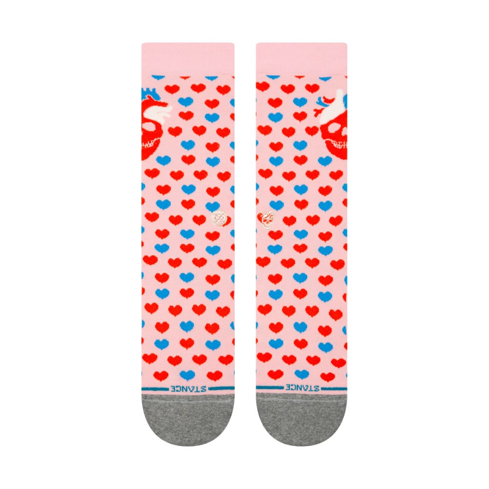 Stance-Hearted-Crew-Socks-Pair-Laid-Flat-Top-Side