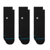 Stance-Icon-3_4-Socks-Black-3-Pack-Top-View