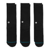 Stance-Icon-Socks-Black-3-Pack-Laid-Flat