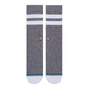 Stance-Joven-Crew-Socks-Grey-Top-View