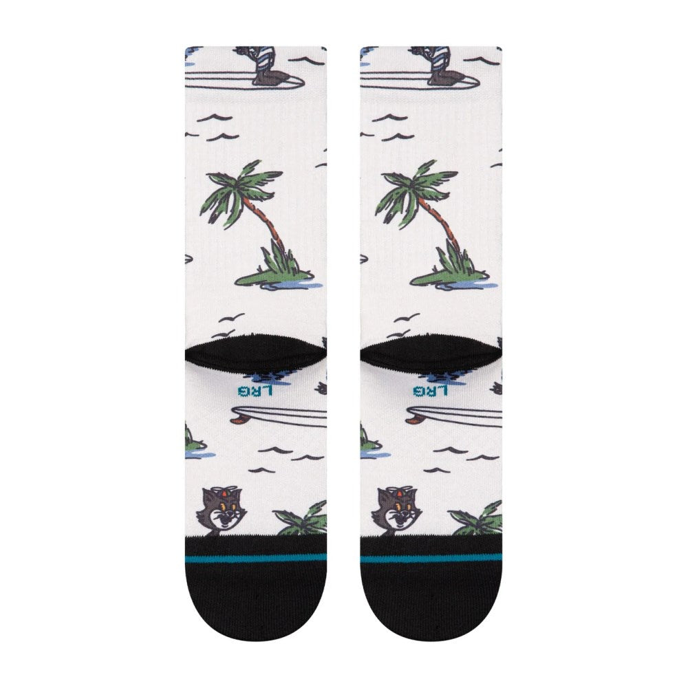 Stance-Kool-Katz-Socks-Heel-View