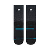 Stance-Run-Light-Black-Socks-Pair-Heel-View