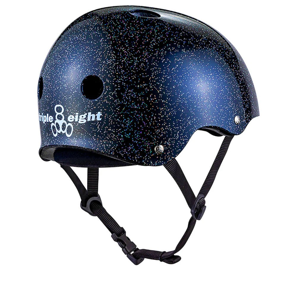 TRIPLE-8-Deep-Cover-Helmet-Black-Glitter-Rear-Angle