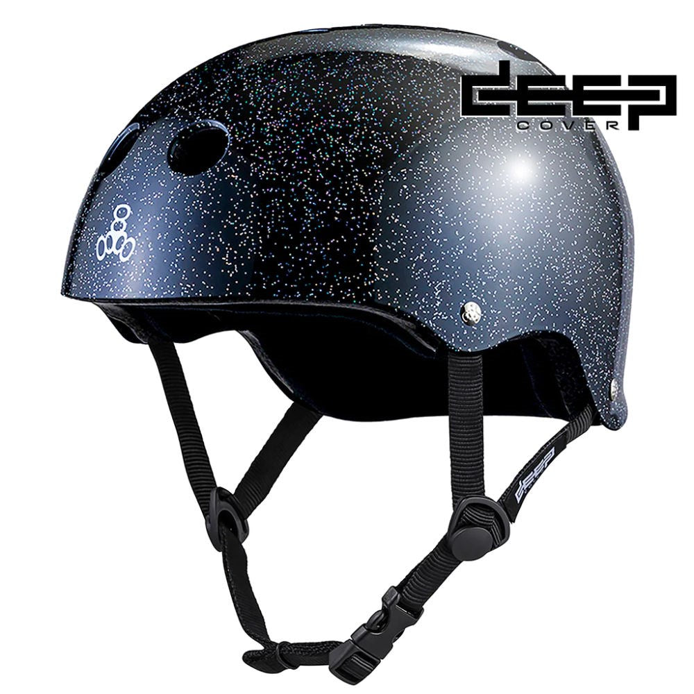 TRIPLE-8-Deep-Cover-Helmet-Black-Glitter