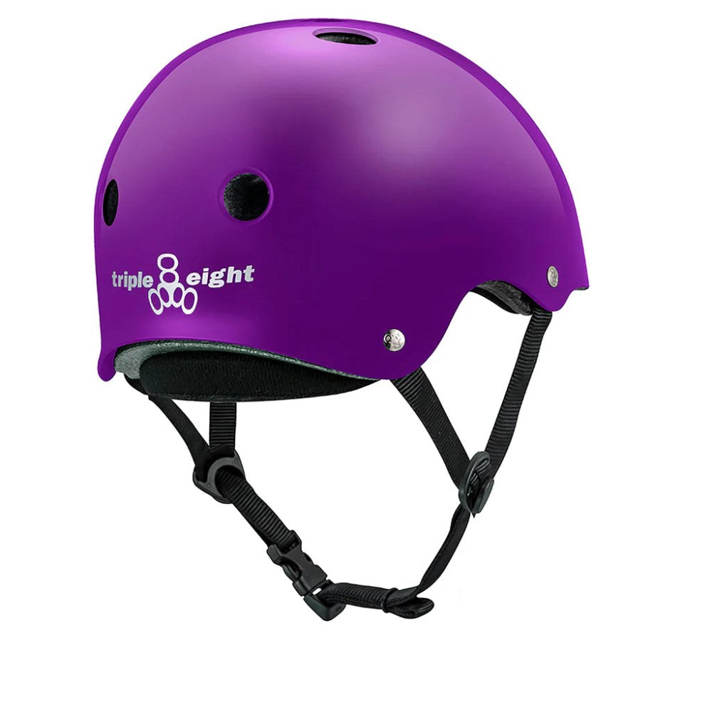 TRIPLE-8-Deep-Cover-Helmet-Glossy-Purple-Rear
