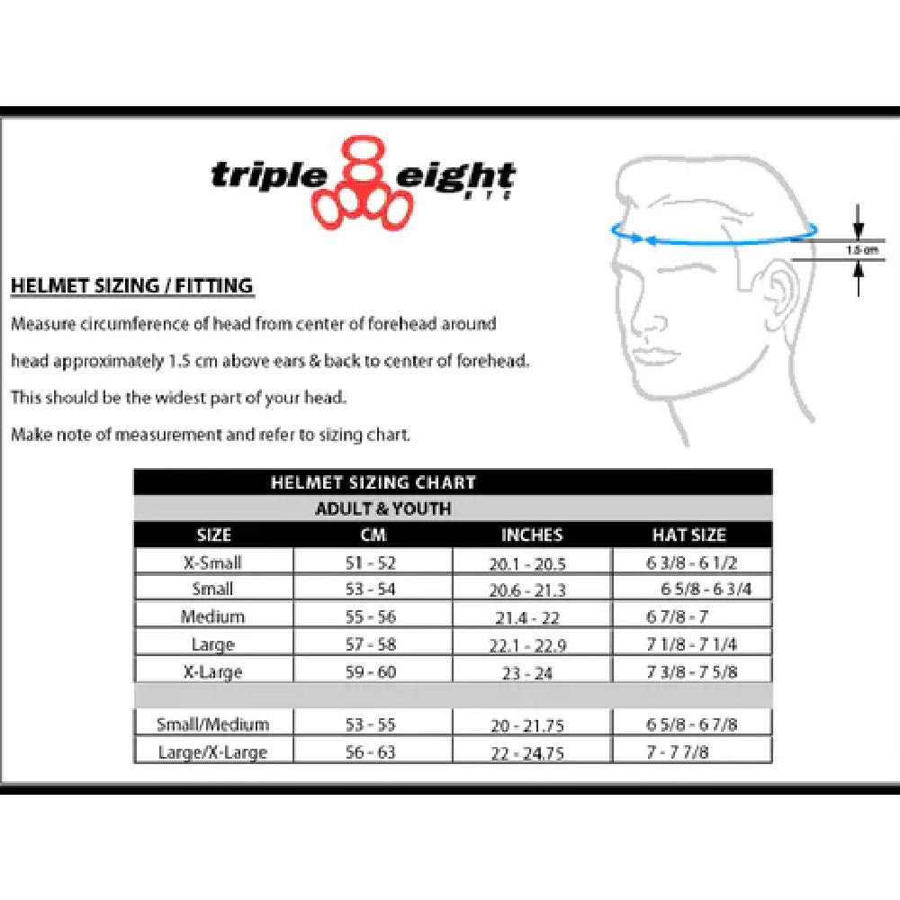  TRIPLE-8-The-Certified-Sweatsaver-Helmet-Black-Blue-Size-Chart