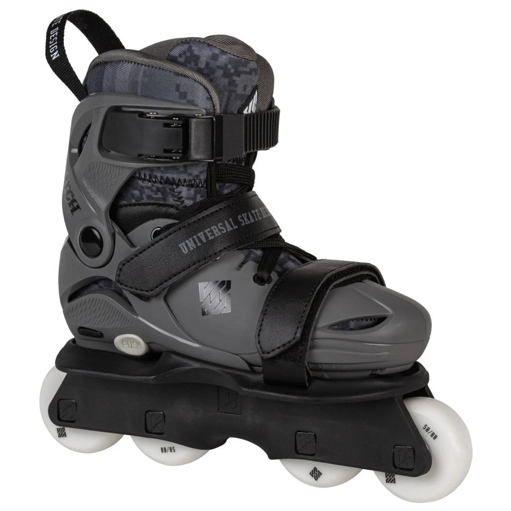 USD-Glitch-Adjustable-Grey-Junior-Inline-Skates