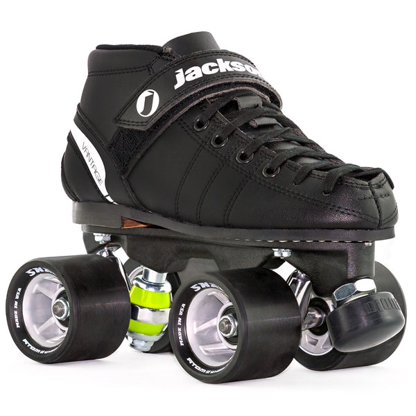 Jackson-VIP-Rink-Roller-Skate-Package-Black-Atom-Snap-Wheels-Front-View