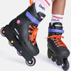 Impala-Lightspeed-Twinkle-Inline-Skate-Being-Worn-With-Cute-Socks