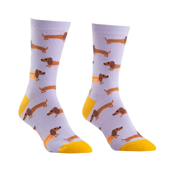 Sock-It-To-Me-Crew-Womens-Socks - Hot-Dogs