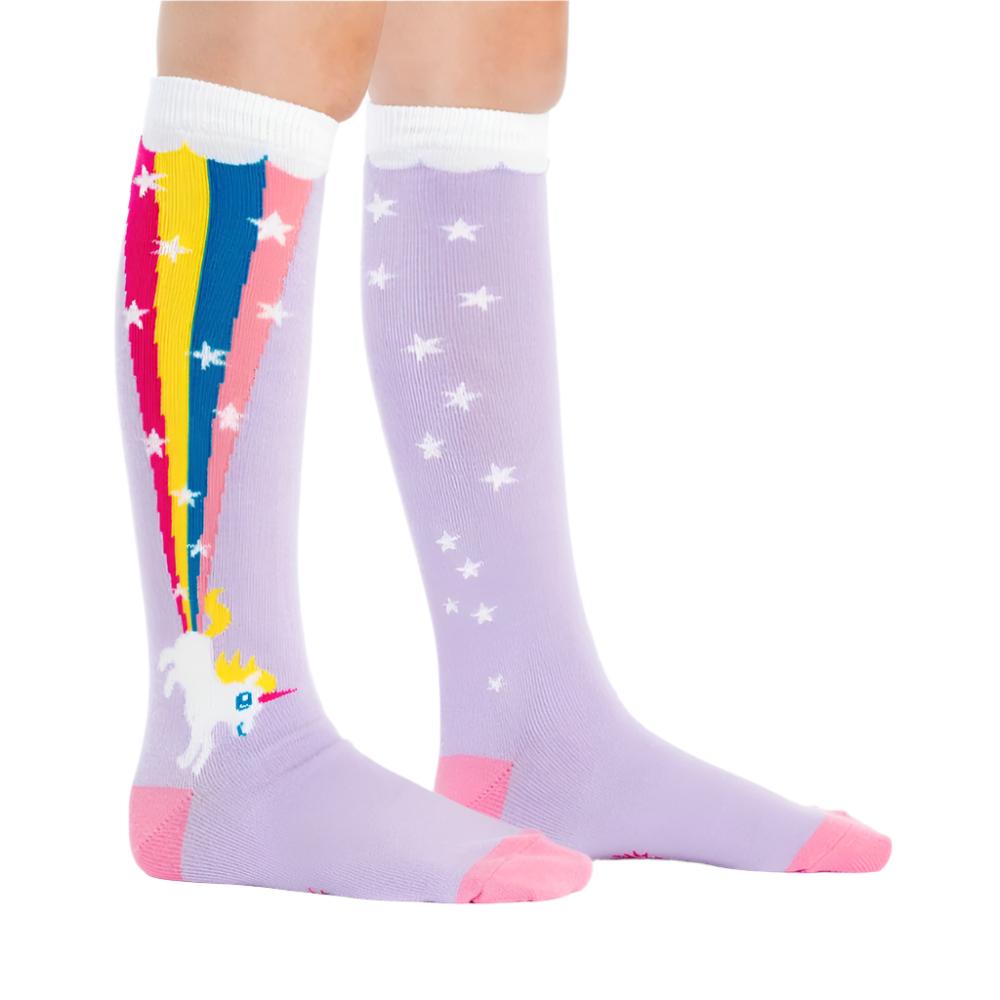 Sock-It-To-Me-Knee-High-Socks-Junior- Rainbow-Blast