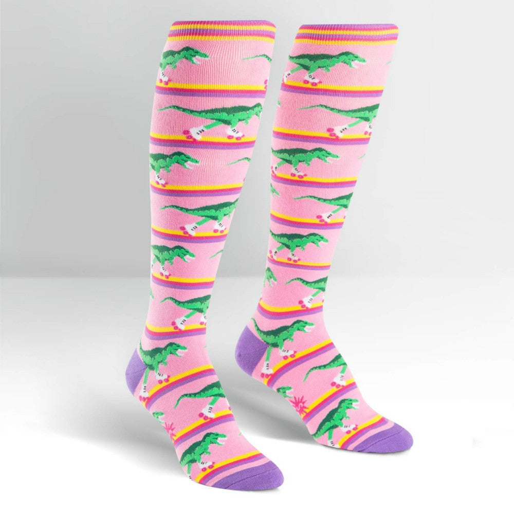 Sock-It-To-Me-Knee-High-Womens-Socks - Rawr-ler-Rink