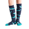 Sock-It-To-Me-Knee-High-Junior-Socks---Shark-Attack