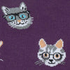Sock -It-To-Me-Crew-Womens-Socks - Smarty-Cat-Detail