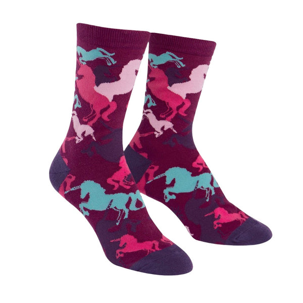 SOCK IT TO-ME-Crew-Womens-Mythical-Unicorns