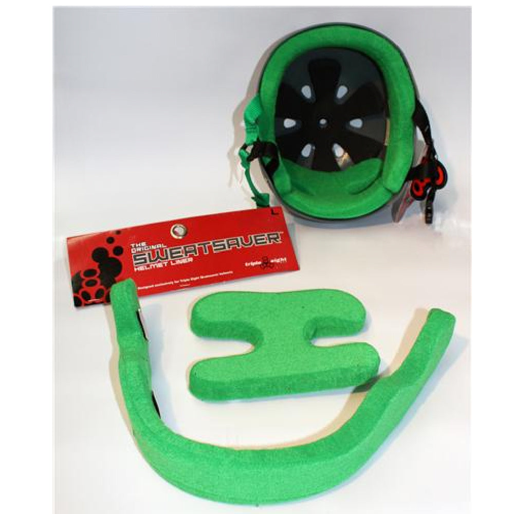 TRIPLE-8-Sweatsaver-Helmet-Liner-Green