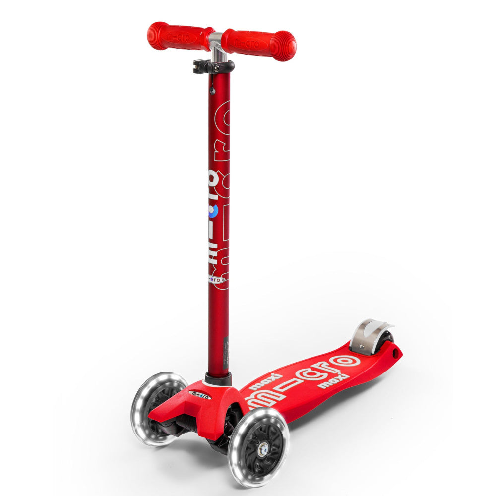 Micro-Maxi-Deluxe-LED-Scooter-Red