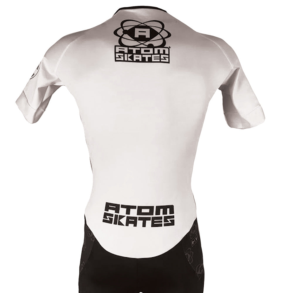 Atom-Skates-Skinsuit-White/Black-Back