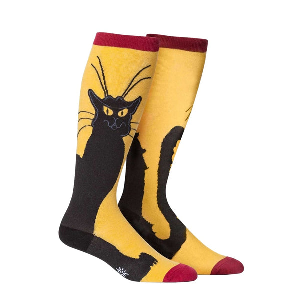 Sock-It-To-Me-Stretch-Knee-High-Socks---Chat-Noir