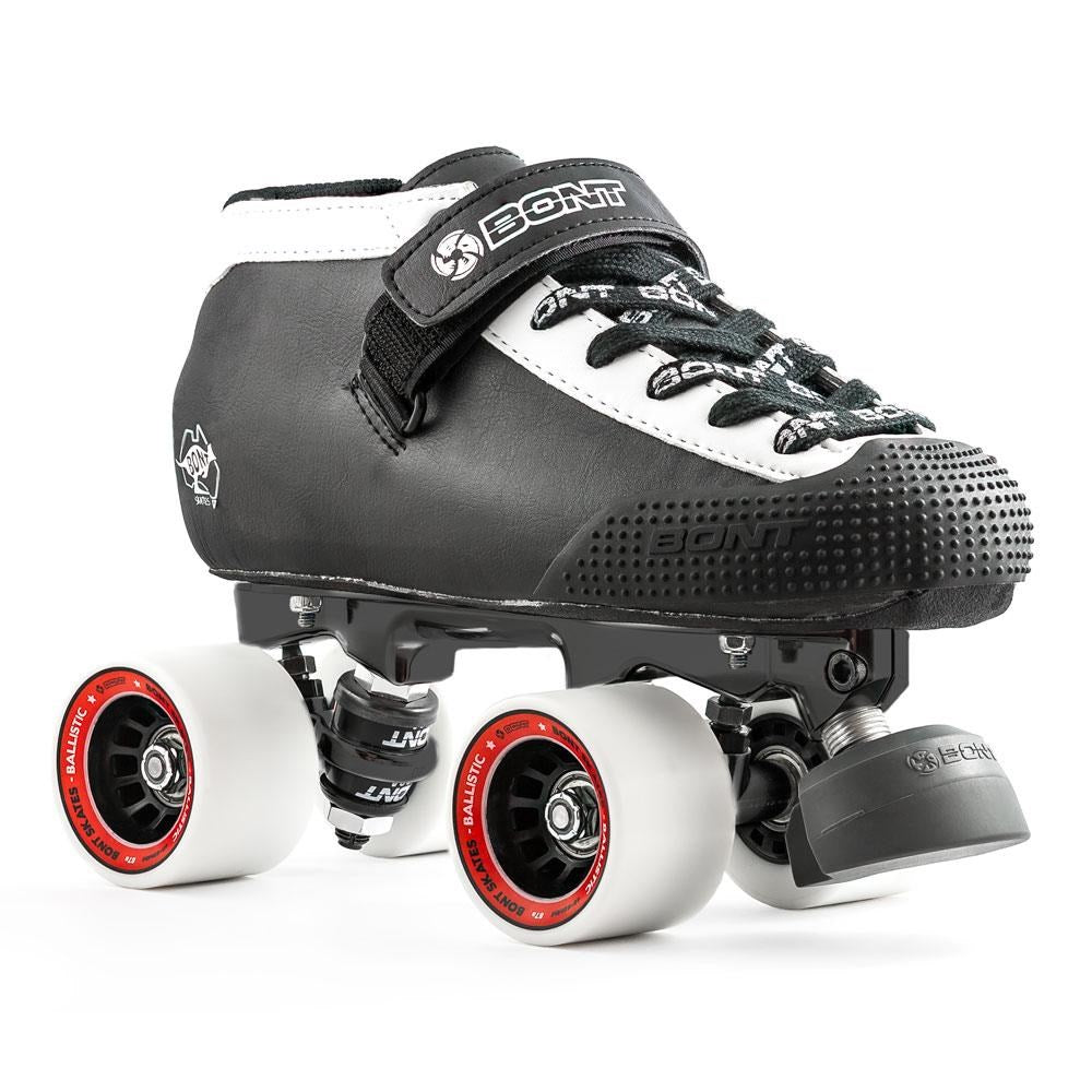 Bont-Hybrid-Athena-Derby-Skate-Package-Black